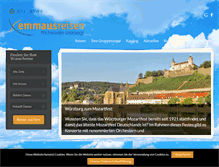 Tablet Screenshot of emmaus-reisen.de